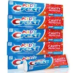 Crest Kids Toothpaste, Sparkle Fun - 5 Pack -4.6 oz