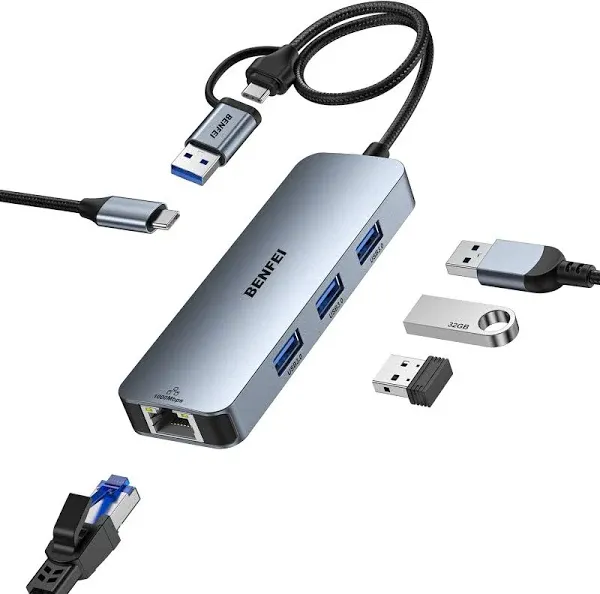 BENFEI USB-C to Gigabit Ethernet Adapter