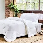 Buffy Full/Queen Cloud Comforter - White