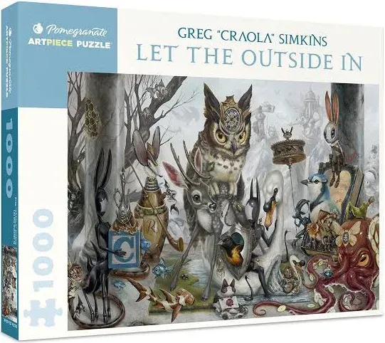 Greg Craola Simkins Let The Outside In 1000-Piece Jigsaw Puzzle