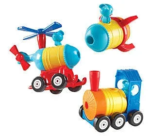 Learning Resources 1-2-3 Build It Train-Rocket