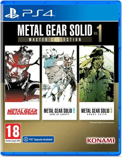 Metal Gear Solid Master Collection Vol. 1 - PS4 Play (PlayStation 4) (UK IMPORT)