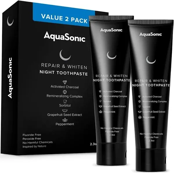 AquaSonic Repair & Whiten Night Toothpaste