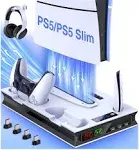 PS5 Slim Stand and Cooling Station