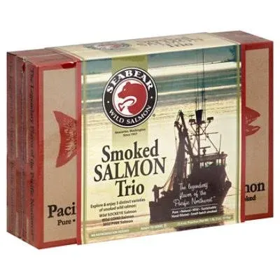 SeaBear Smoked Salmon Trio