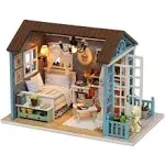 TuKIIE DIY Miniature Dollhouse Kit