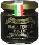 La Rustichella - Black Truffle Pate Small (90g, 3.2 oz ) Vegan, Gluten Free , Cholesterol Free