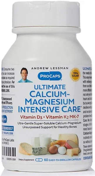 Ultimate Calcium-Magnesium Intensive Care - 60 Capsules - 23397081 | HSN