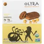 Olyra Breakfast Biscuits, Hazelnut Cocoa Sandwich