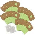 20 Pack Type BB Compact Canister Bags Replacement for Oreck XL Buster