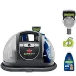 Bissell Little Green Pet Deluxe Portable Carpet Cleaner, 3353, Gray/Blue