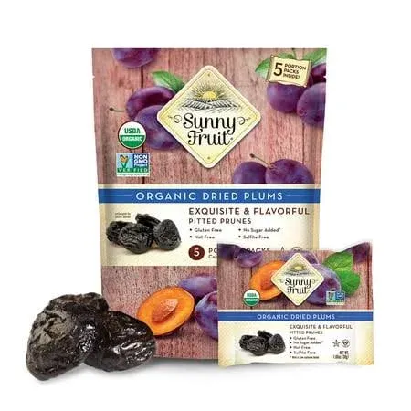 Sunny Fruit Organic Dried Plums