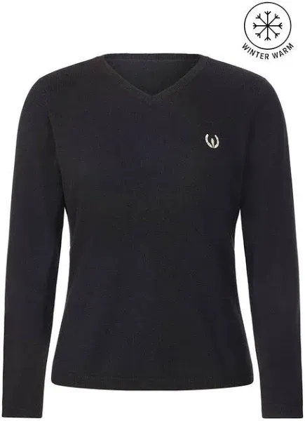 Kerrits Ladies' Stable Temp Merino Wool Quarter Zip Top