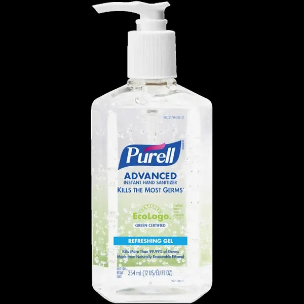 PURELL Hand Sanitizer Gel 12 fl oz 369112