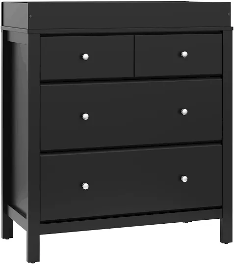 Carmel 3-Drawer Chest with Changing Topper Storkcraft