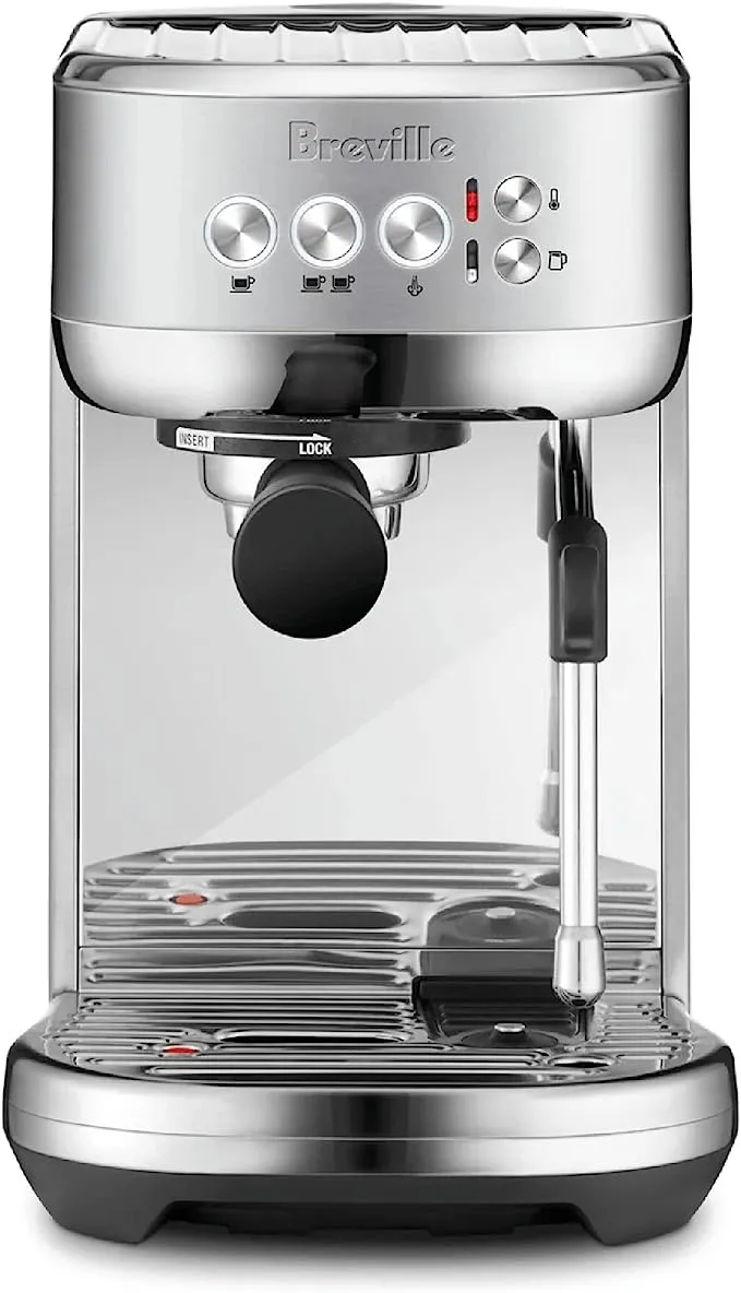 Breville The Bambino Plus Espresso Machine - Black Truffle