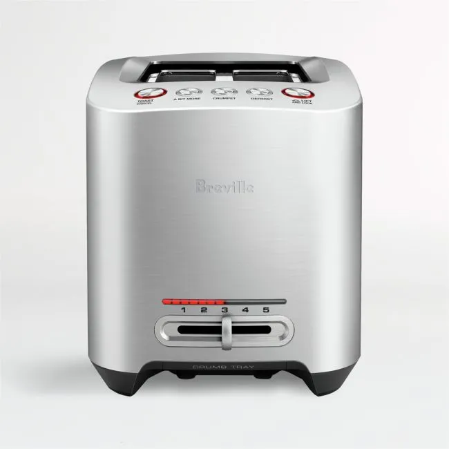 Breville Smart Toaster, 2-Slice, Brushed Aluminum