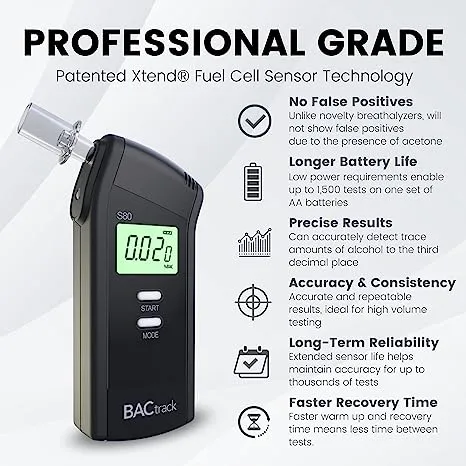 BACtrack S80 Professional Breathalyzer