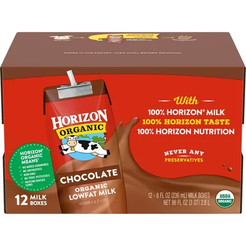 Horizon Organic Lowfat Milk Chocolate 12 Pack