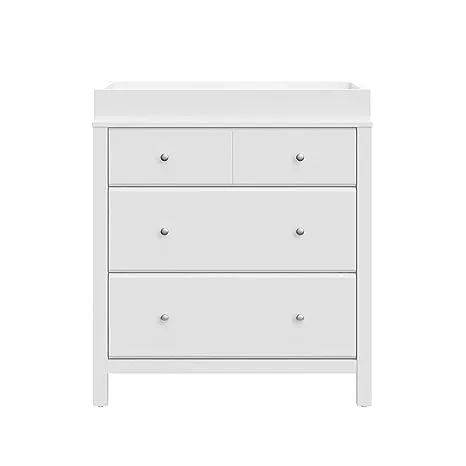 Storkcraft Horizon Black 6-Drawer 47.88 in. Wide Dresser 03686-00B