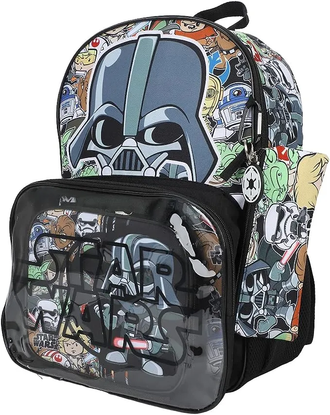 Bioworld Star Wars Classic Youth Backpack, Set of 4 pieces