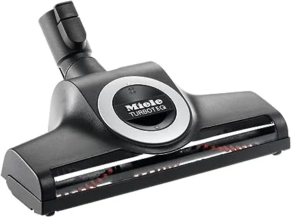 Miele TurboTeQ Turbo Brush STB 305-3, Miele Original Attachable Floorhead for Effortless Vacuuming of Low-Medium Pile Carpet, Black, 28cm x 28cm