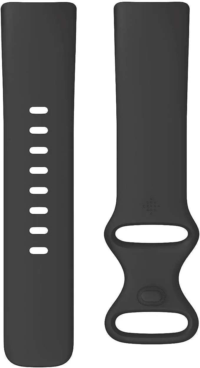 Fitbit Charge 5 Infinity Accessory Band, Official Product, Black, Large