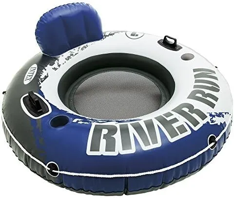 Intex River Run I Sport Lounge, Inflatable Water Float, 53" Diameter