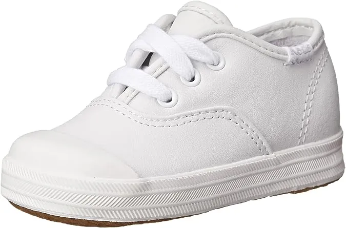 Keds Unisex-Child Champion Lace Toe Cap Sneaker