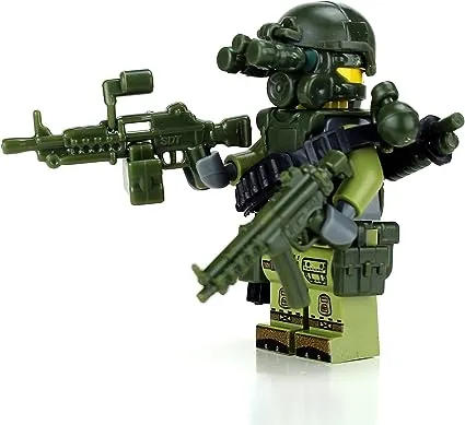 Battle Brick Custom Special Forces Commando Custom Minifigure