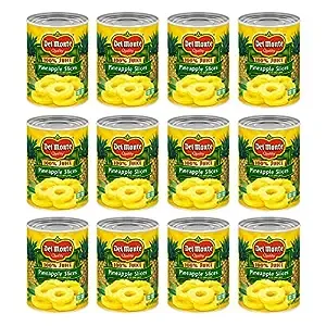 Del Monte 100% Juice Pineapple Slices