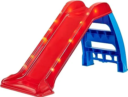 Little Tikes Light-Up First Slide for Kids Indoors/Outdoors , RedLittle Tikes Light-Up First Slide for Kids Indoors/Outdoors ,…