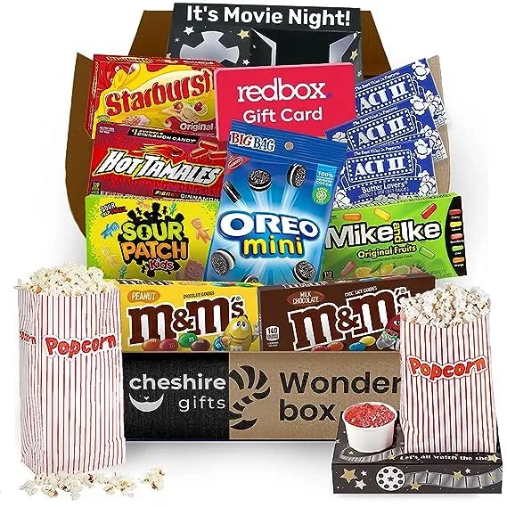 Cheshire Movie Night Basket Gift Set