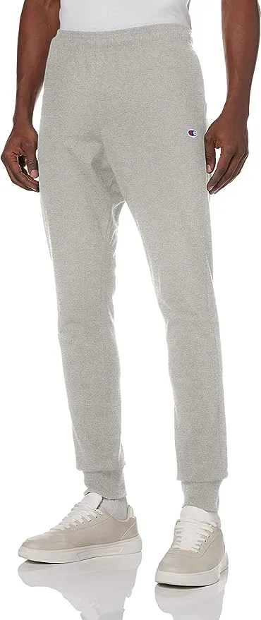 Champion Mens Jersey Jogger, Oxford Grey