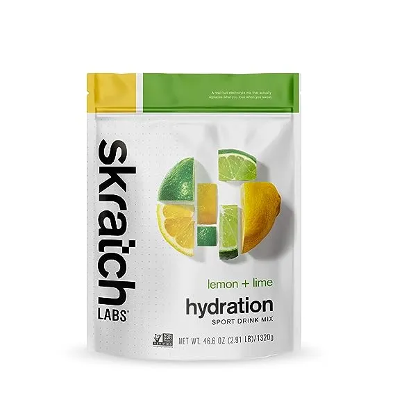 Skratch Labs Sport Hydration Drink Mix 60-Serving Lemon & Lime