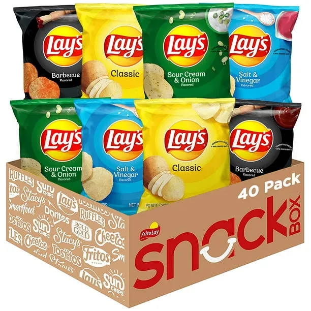 Lay's Variety Pack - 40 pack, 1 oz packets