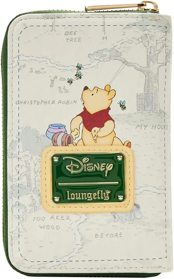 Winnie The Pooh Classic Book Zip-Around Wallet