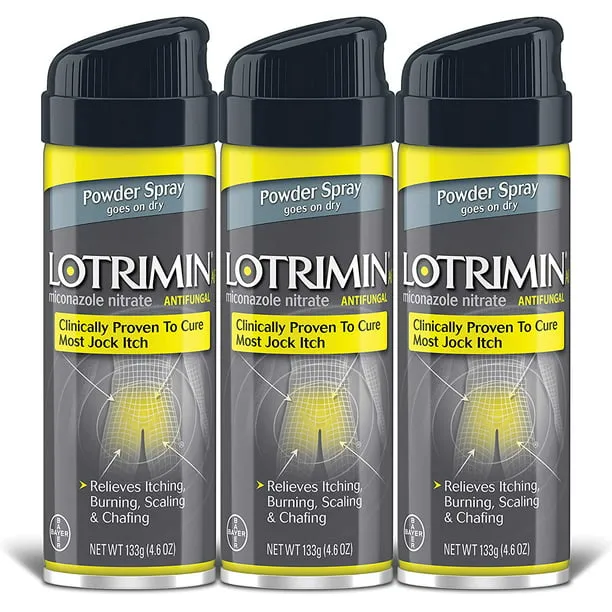 Lotrimin AF Jock Itch Antifungal Powder Spray