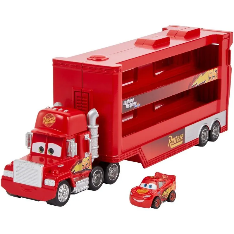 Cars Mini Racers Mack Transporter 4 Años