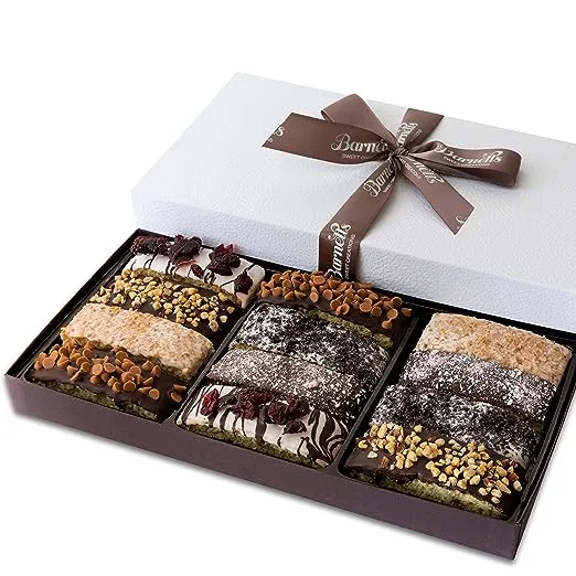 Barnett's Gourmet Chocolate Biscotti Gift Basket