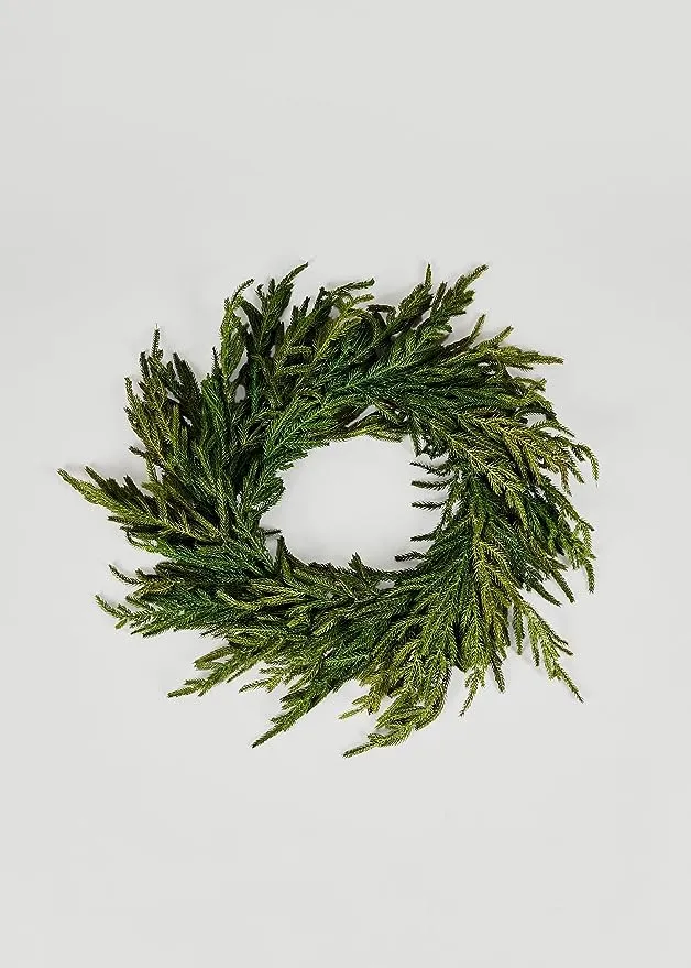 Afloral Real Touch Norfolk Pine Wreath - 24"Afloral Real Touch Norfolk Pine Wreath - 24"