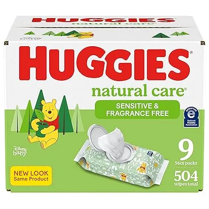 Huggies Natural Care Sensitive Baby Wipes, Unscented, 3 Refills, 624 Total Ct (Select for More Options)