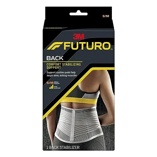 FUTURO Stabilizing Back Support S/M, Adjustable Comfort, Breathable