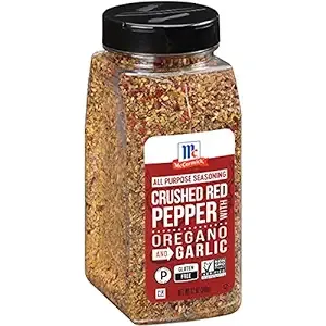 McCormick Crushed Red Pepper with Oregano and Garlic All Purpose Seasoning 12 oz