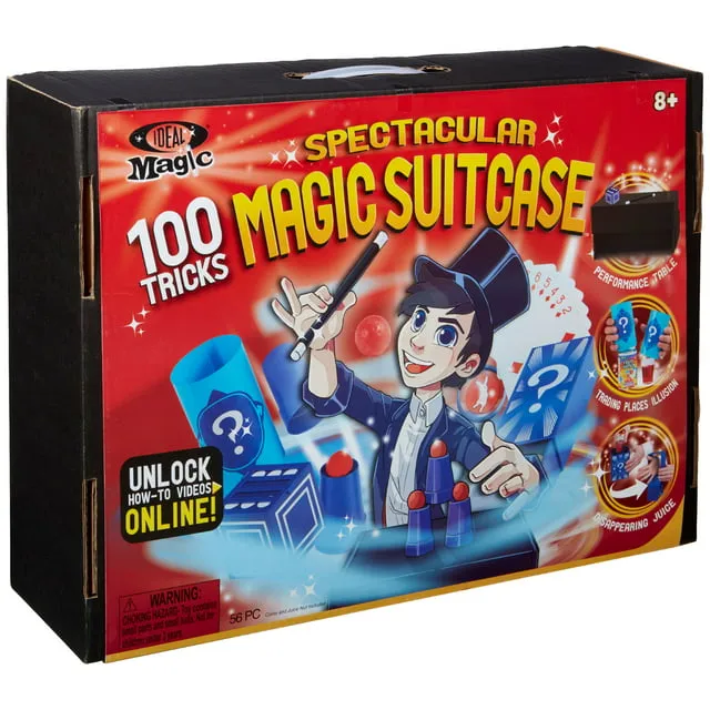 Ideal 100 Trick Spectacular Magic Show Suitcase