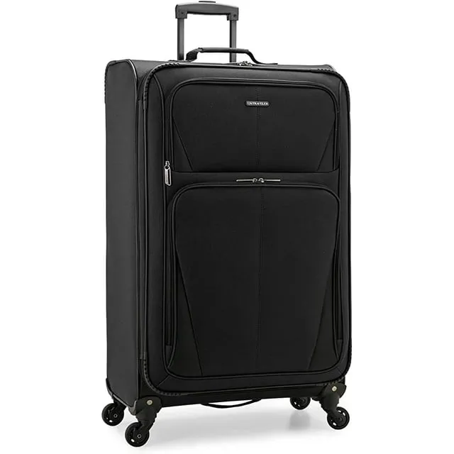 U.S. Traveler Aviron Bay Expandable Softside Luggage with Spinner Wheels