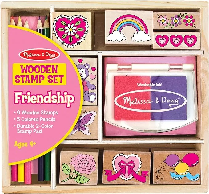 Melissa Doug Friendship Stamp Set