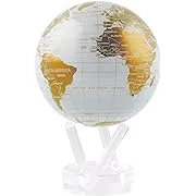 Mova Earth With Clouds Self Rotating Globe