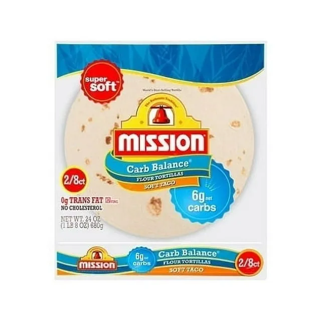 Mission Carb Balance Flour Tortillas Soft Taco