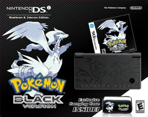 Nintendo DSi Reshiramu & Zekrom Edition Pokemon Black Handheld System